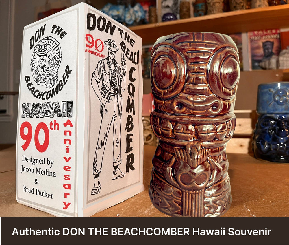 
                  
                    CELEBRATING MY FIFTEEN...Shipping Next Week!  SHIPS FREE - NEXT 24 HOURS ONLY! Don The Beachcomber Hawaii Tiki Mug - Brown
                  
                