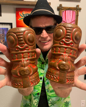 
                  
                    CELEBRATING MY FIFTEEN...Dons' Tiki Mug - Sand with Red Highlights - Comes with Custom "Keeps Sake" Raw Cotton Bag! Delivers Early Summer - Don't miss out on this one!
                  
                
