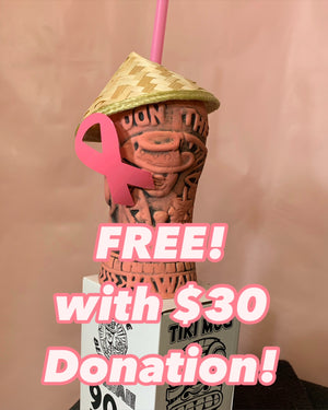 
                  
                    FREE MUG, SHIPS FREE!  JUST DONATE...SAVE LIVES!  Don The Beachcomber - PINK WITH BAMBOO HAT
                  
                