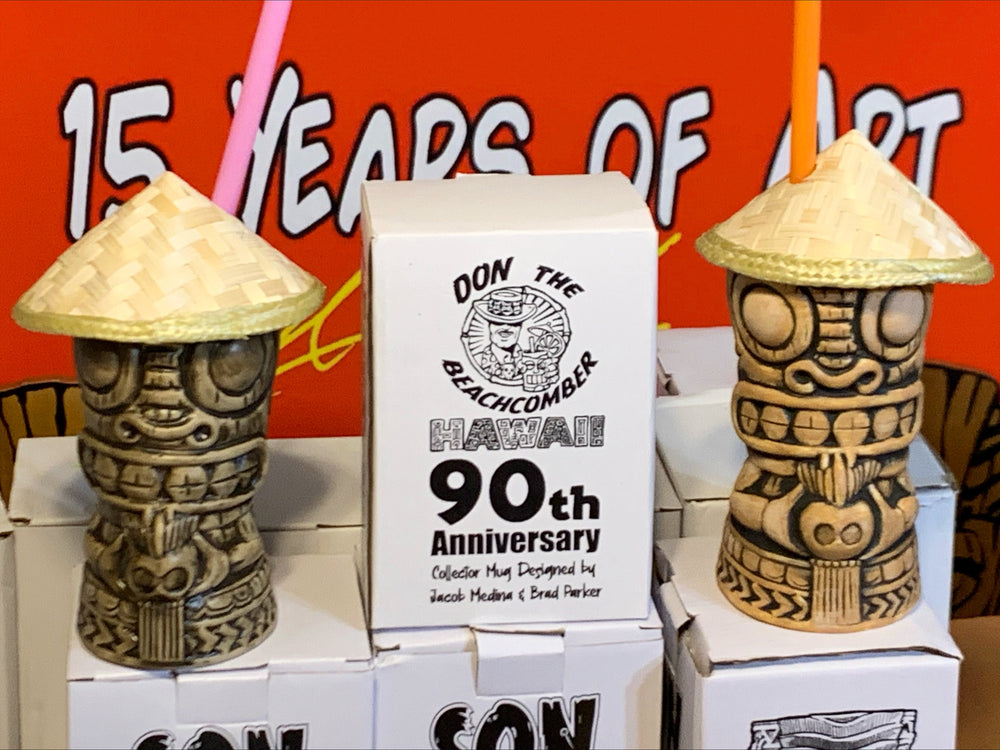 
                  
                    Set o' 2 - Don The Beachcomber Hawaiian Bamboo!  Limited Edition Don's 90th Anniversary Mug!
                  
                