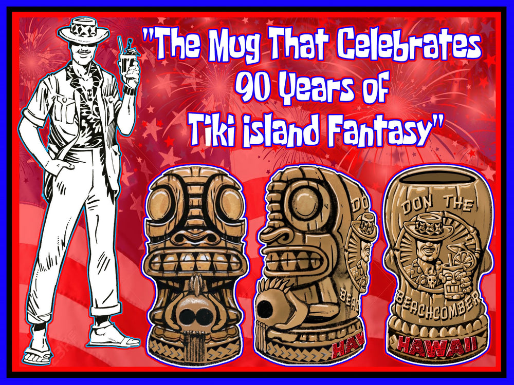 
                  
                    DEAL O' DA' DAY...Don The Beachcomber Hawaii OFFICIAL MERCHANDISE...LIMITED SIGNED STUDIO EDITION!  Tiki Mug 90th Anniversary Edition Mug - FEW AT DIS' PRICE!
                  
                