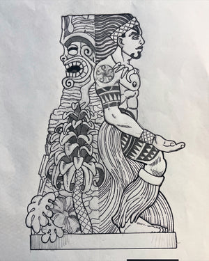 
                  
                    Polynesian Fire Dancer - Exclusive Limited Edition of 100
                  
                
