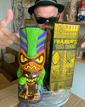 
                  
                    FRIDAY DA' 13th DEAL!  GREEN MAN FRANKIE TIKI - Original Creation!  6 CREATED ONLY...A MUST HAVE!
                  
                