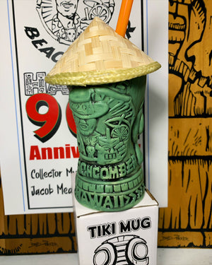 
                  
                    SAVE SOME GREEN...Limited Edition Signed With Certificate- Don The Beachcomber Mug with Bamboo Hat.  FREE BAG!
                  
                