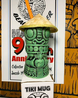 
                  
                    Swizzle Signed Special! Don The Beachcomber Mug With Bamboo Hat...
                  
                