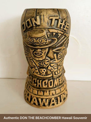 
                  
                    SHIPS FREE...Don The Beachcomber Hawaii OFFICIAL MERCHANDISE...Tiki Mug 90th Anniversary Edition Mug - Natural Sand
                  
                