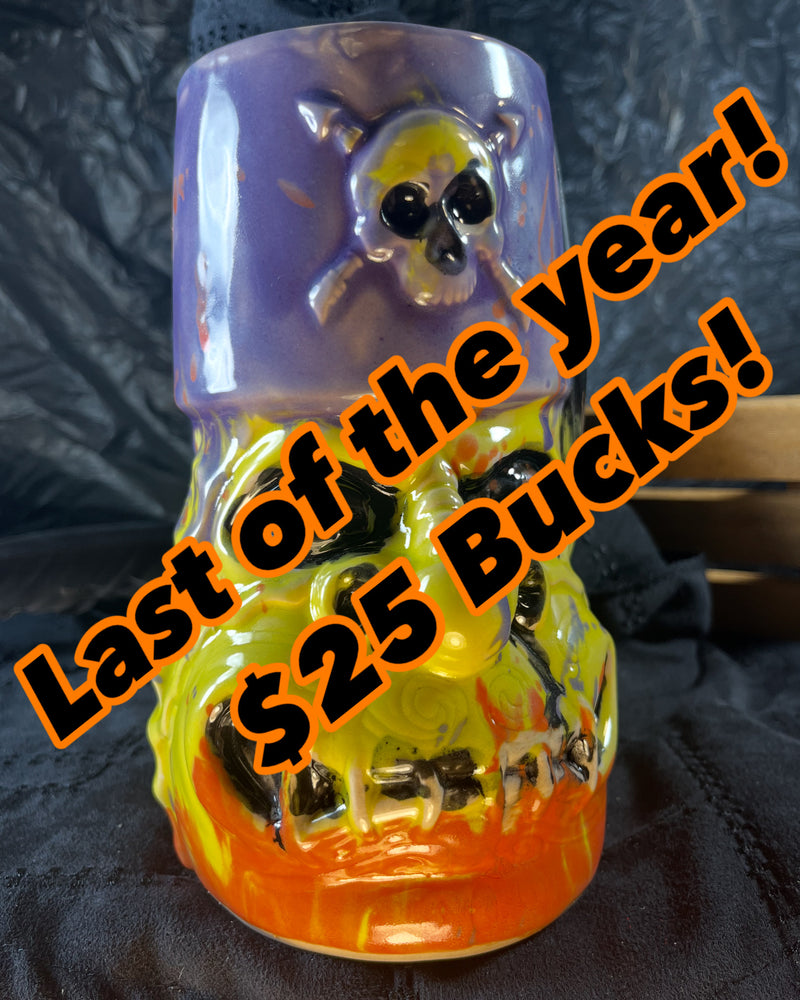 
                  
                    DAY OF DA' DEAD SALE...LAST CALL! GLAZED HALLOWEEN MONK - LIMITED EDITION in 3 GORGOUS COLORS - HALLOWEEN SWAG INCLUDED...
                  
                