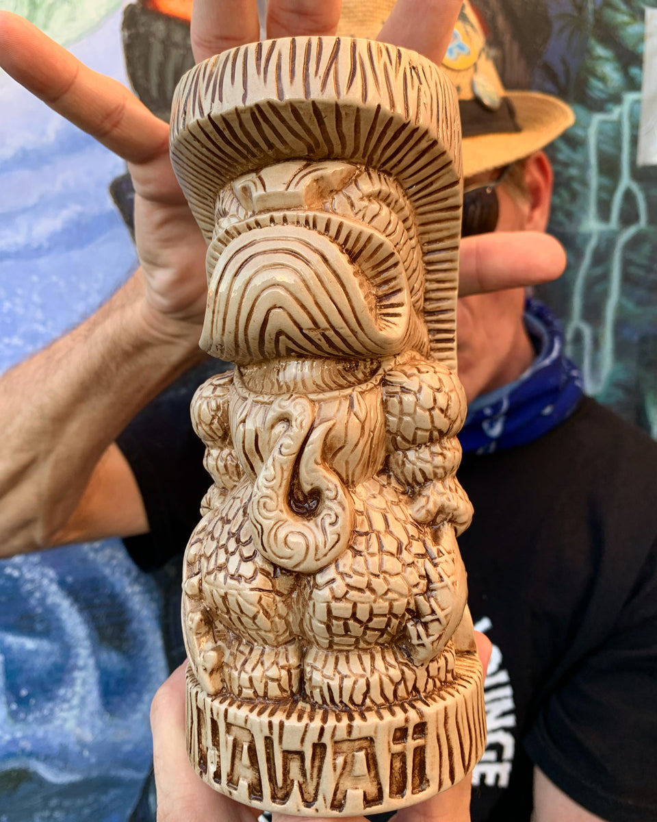 CELEBRATING MY FIFTEEN - Kona TIKI MUG...LIMITED NUMBERS! – Tiki Shark Art