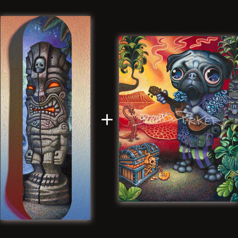 
                  
                    Hawaiiween Skate Deck + FREE Paper Giclee of your Choice
                  
                