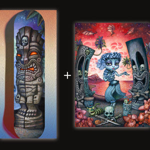 
                  
                    Hawaiiween Skate Deck + FREE Paper Giclee of your Choice
                  
                
