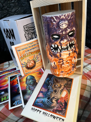 
                  
                    FRIDAY DA' 13th DEAL! HALLOWEEN SON OF KAAN - ONLY 13 CREATED IN 3 CUSTOM GLAZES!  LIMITED EDITION SWAG INCLUDED...
                  
                