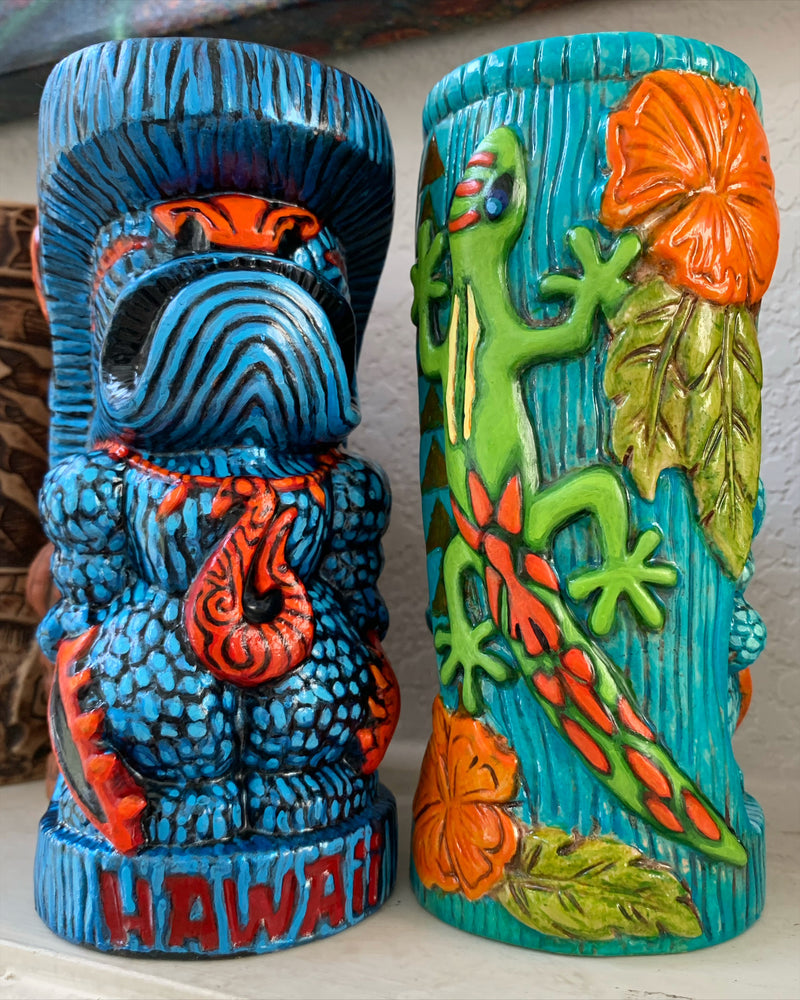
                  
                    LAST CALL ONLY 7 MUGS LEFT...RARE MUG GRAB The Hawaii Tiki Mug (Custom Painted) - NO 2 MUGS ALIKE...ALL ORIGINAL!
                  
                