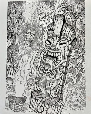 
                  
                    NEW Giclee - The Hunted Jungle Limited Edition of 33!  $33 Bucks Introductory Price TODAY ONLY!
                  
                