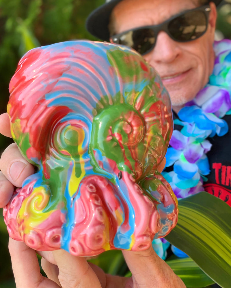 
                  
                    The Psychedelic Lucky Sucker - Custom Glazed, no 2 alike!  LIMITED EDITION...Only 5 Left!
                  
                