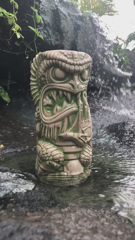 
                  
                    Load and play video in Gallery viewer, The Sea Creature Tiki Mug
                  
                