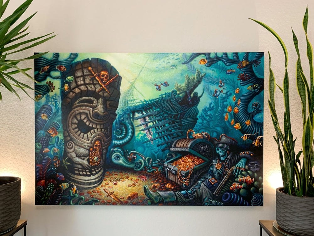 
                  
                    Beyond The Reef - Platinum Edition Giclee Stretched
                  
                