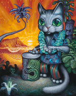 Bongo Cat - Canvas Giclee