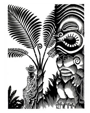 
                  
                    Fern-Twilight - Black & White Giclee
                  
                