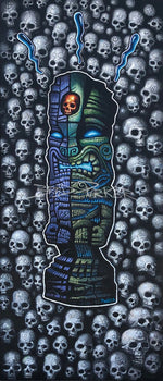 The Tiki Of Know Return - Canvas Giclee